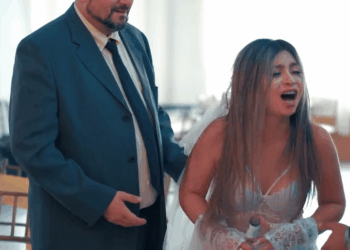 [COMPLETE] 583M0905 AF483 Mujer llegó de esta manera a su boda, sus razones te sorprenderán
